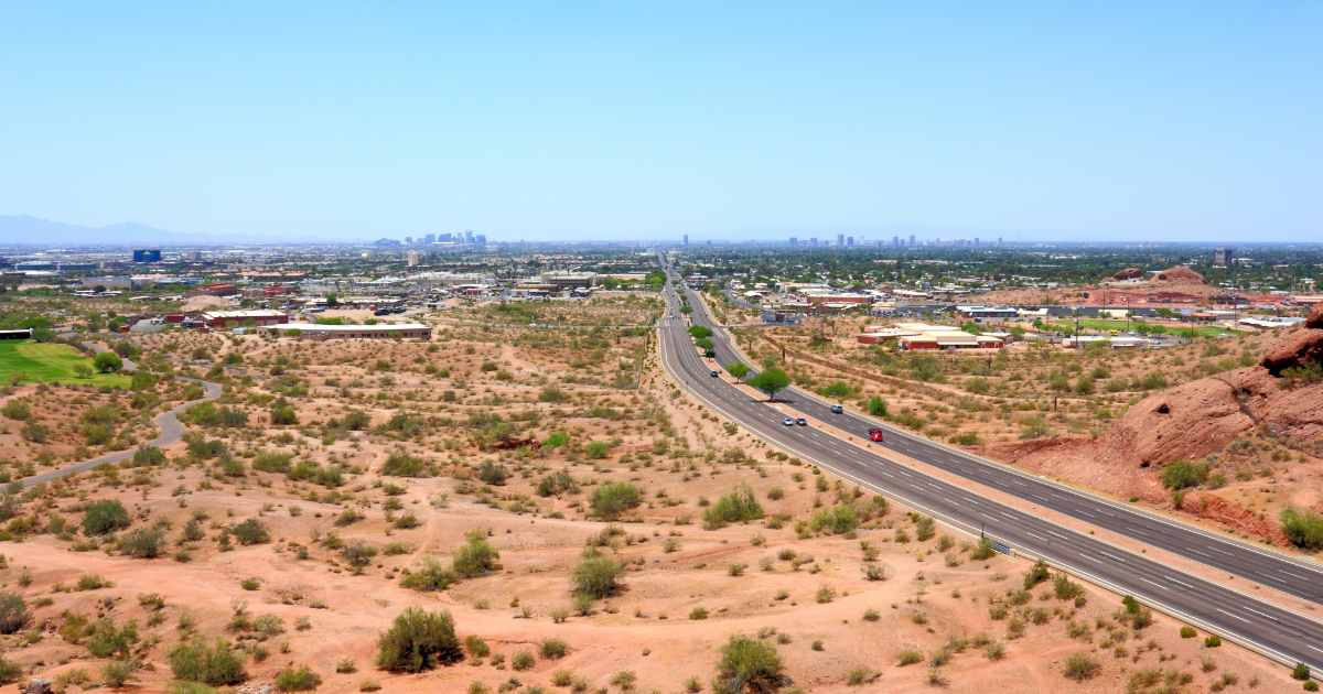 Interstate 10 in Casa Grande AZ